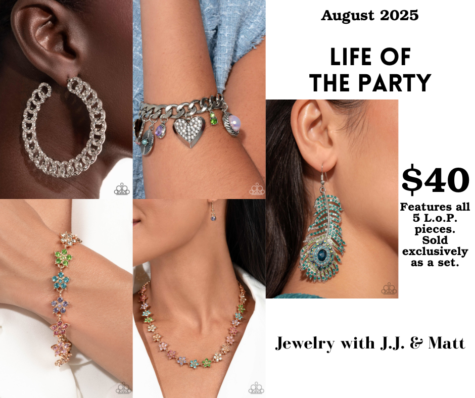 "Life of the Party" Exclusive Bundle - August 2025 - Paparazzi Accessories