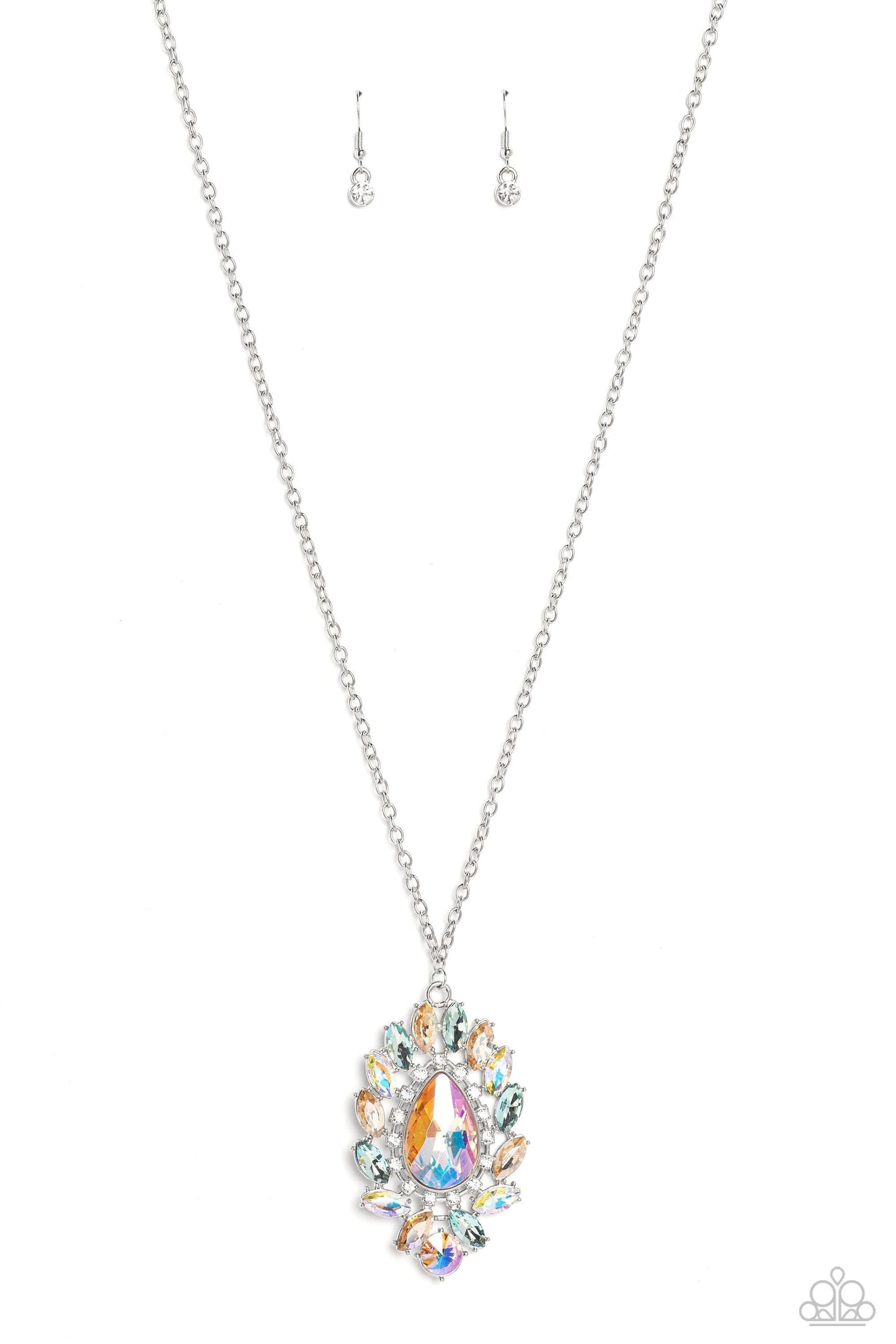 Over the TEARDROP - Multi Necklace - Paparazzi Accessories