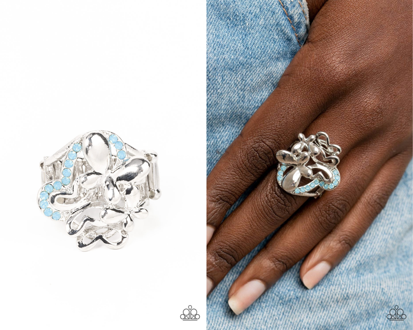 Fluttering Flashback - Blue