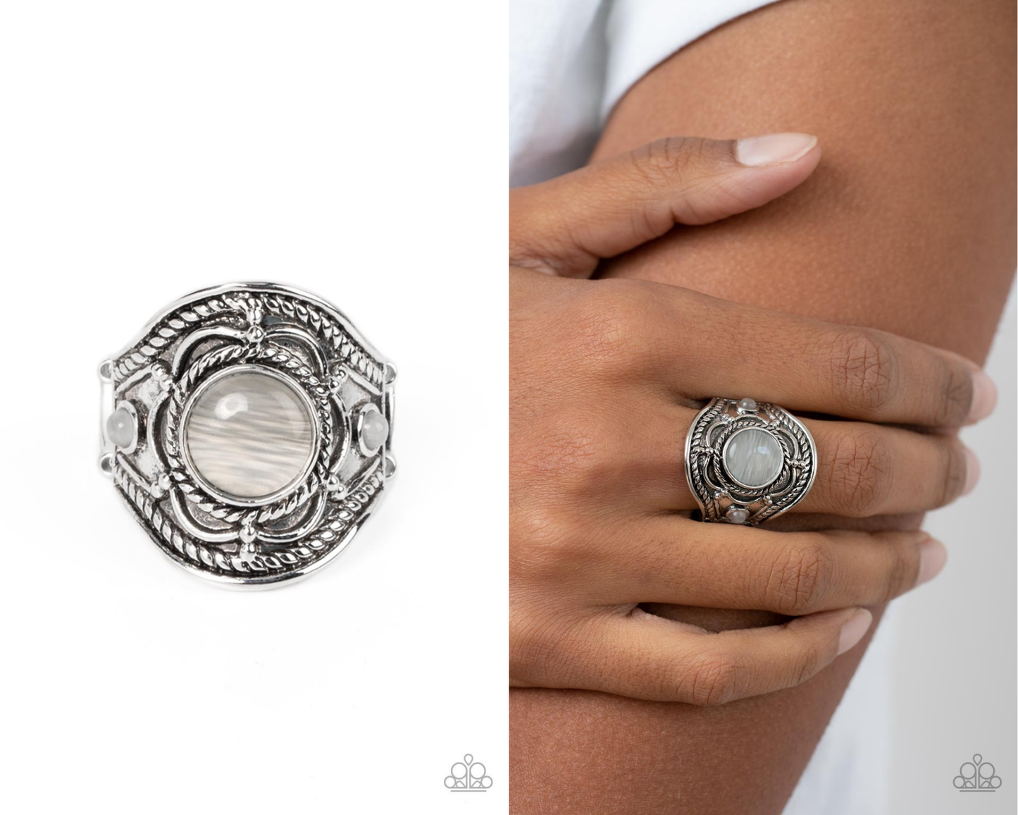 Exuberant Escapade - White