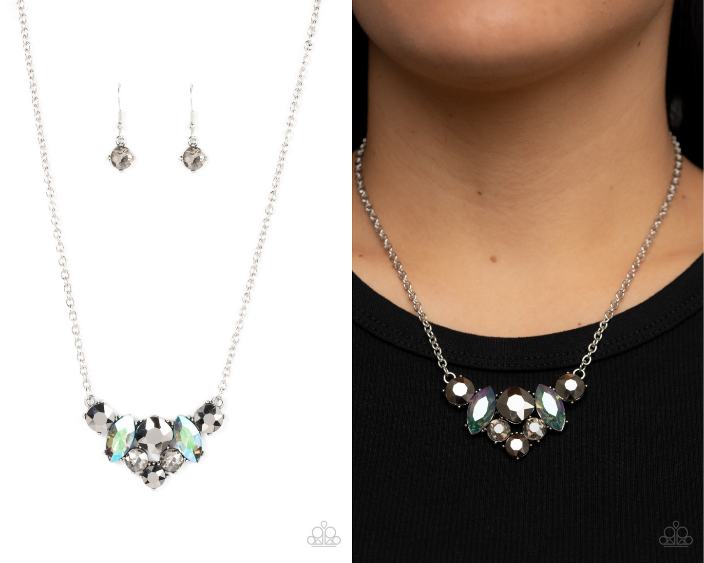 Lavishly Loaded - Silver Necklace - Paparazzi Accessories