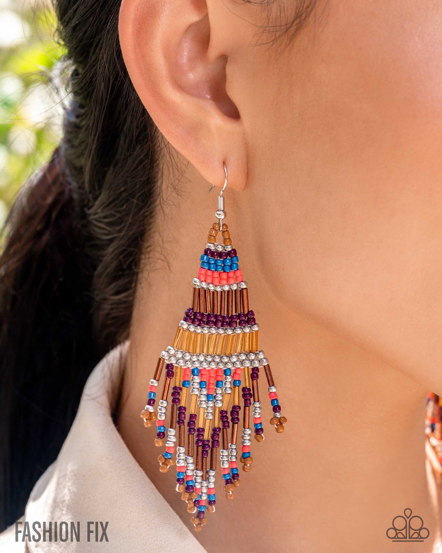 Take Hold of My Dreams - Multi Earrings - Sunset Sightings - October 2025 - Paparazzi Accessories