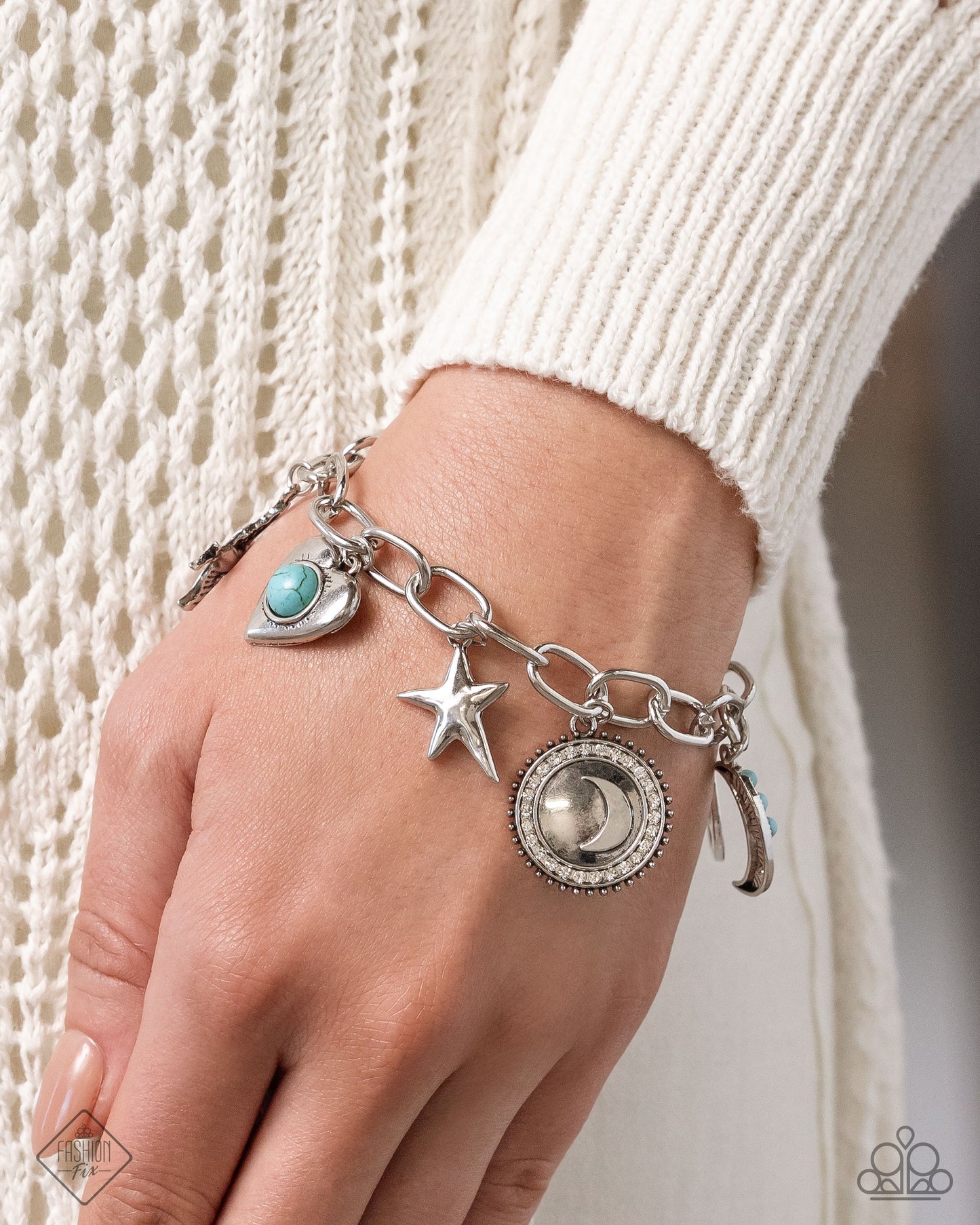 Technical Token - Blue Clasp Bracelet - Paparazzi Accessories