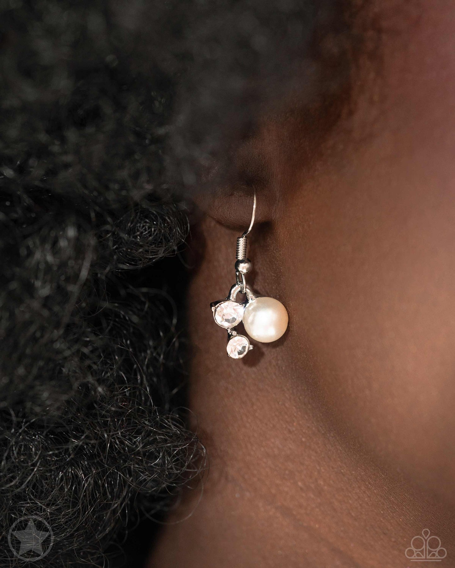 Toast To Perfection - White Pearl "Blockbuster" Necklace - Paparazzi Accessories
