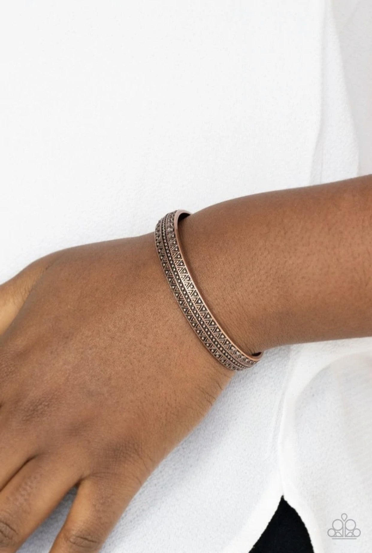 Peak Conditions - Copper Cuff Bracelet - Paparazzi Accessories