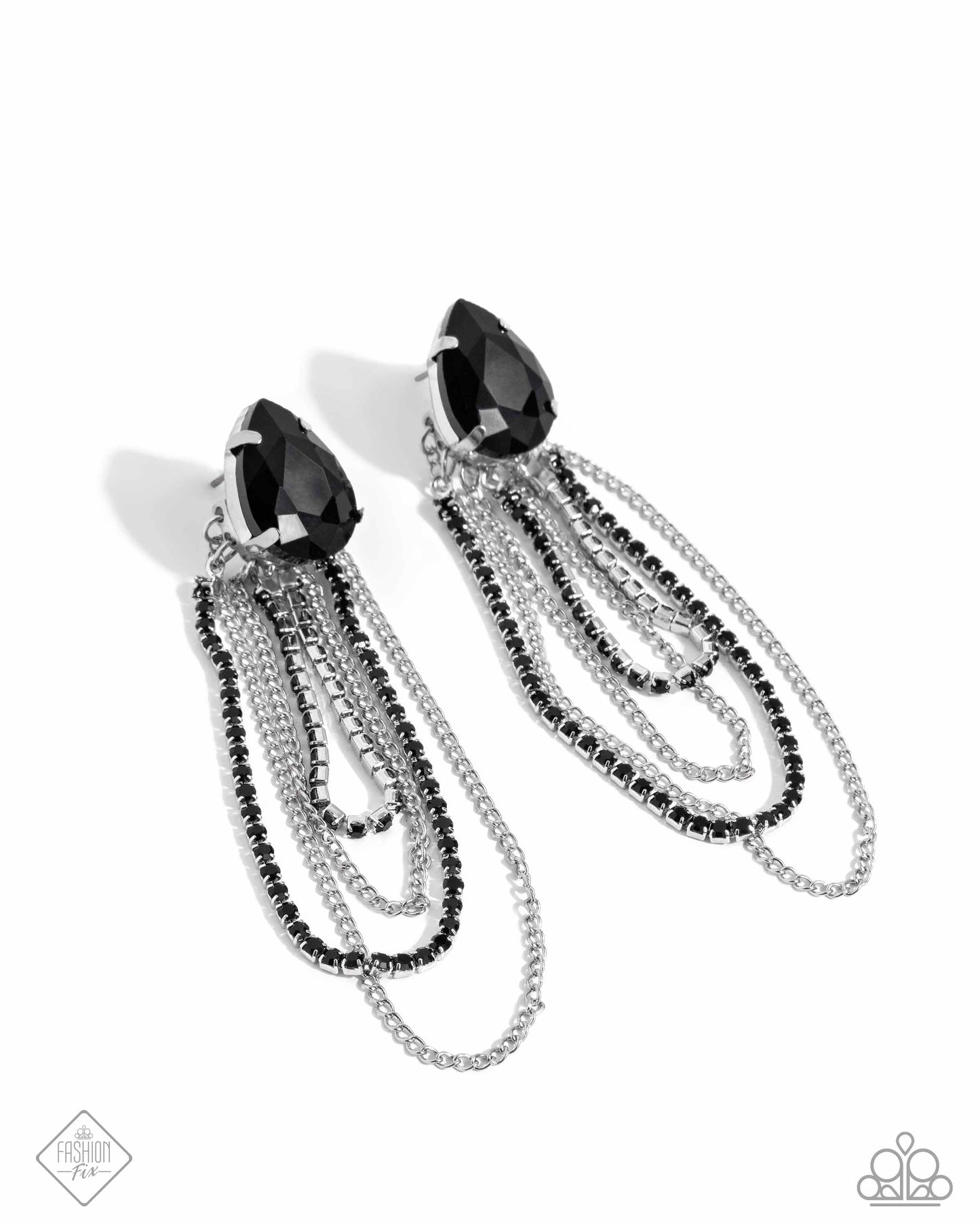 Vicious Venture - Black Post Earrings - November 2024 Magnificent Musings