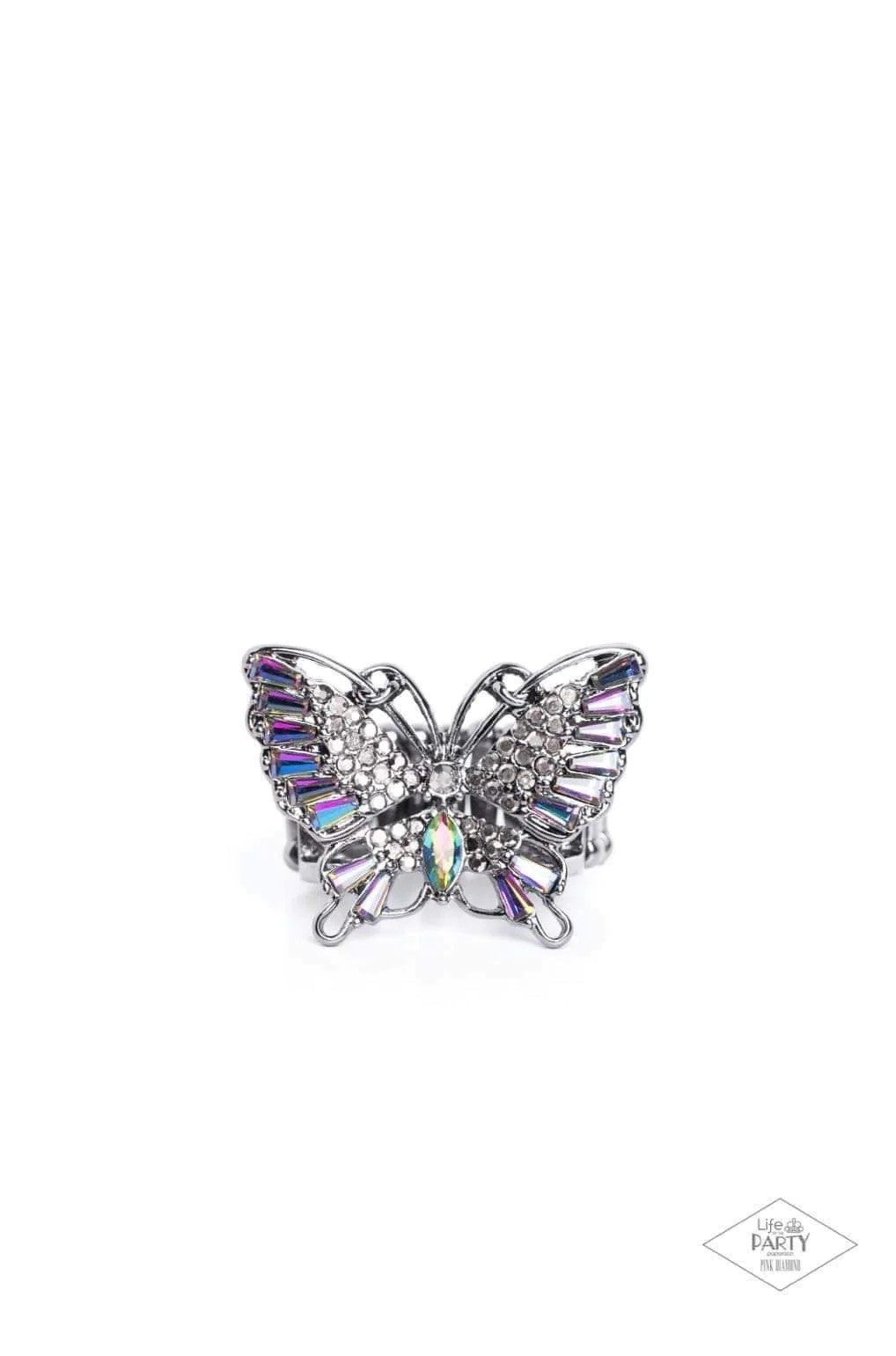 Fearless Flutter - Multi - Butterfly Ring