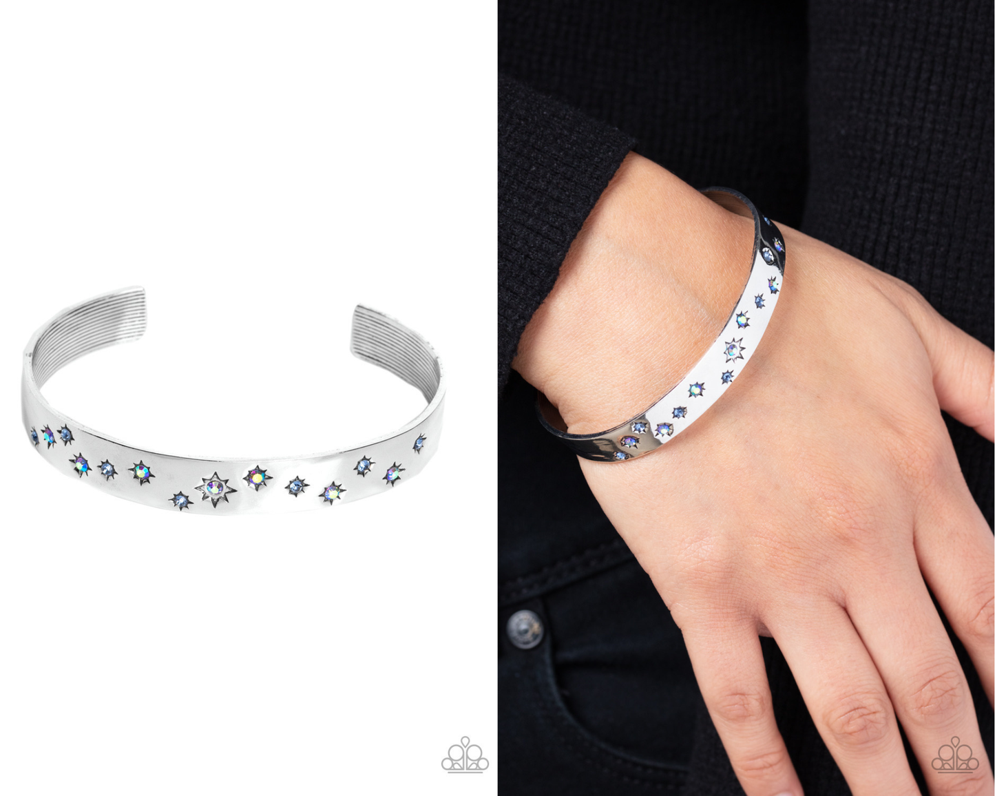 Starburst Shimmer - Blue