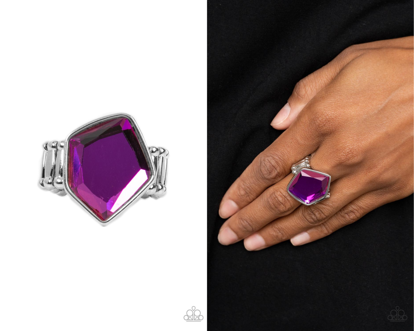 Abstract Escapade - Purple
