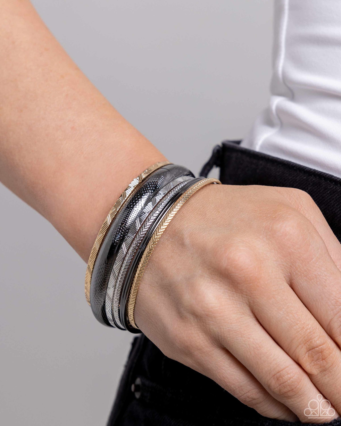 Stackable Stunner - Multi Bangle Bracelets - Paparazzi Accessories