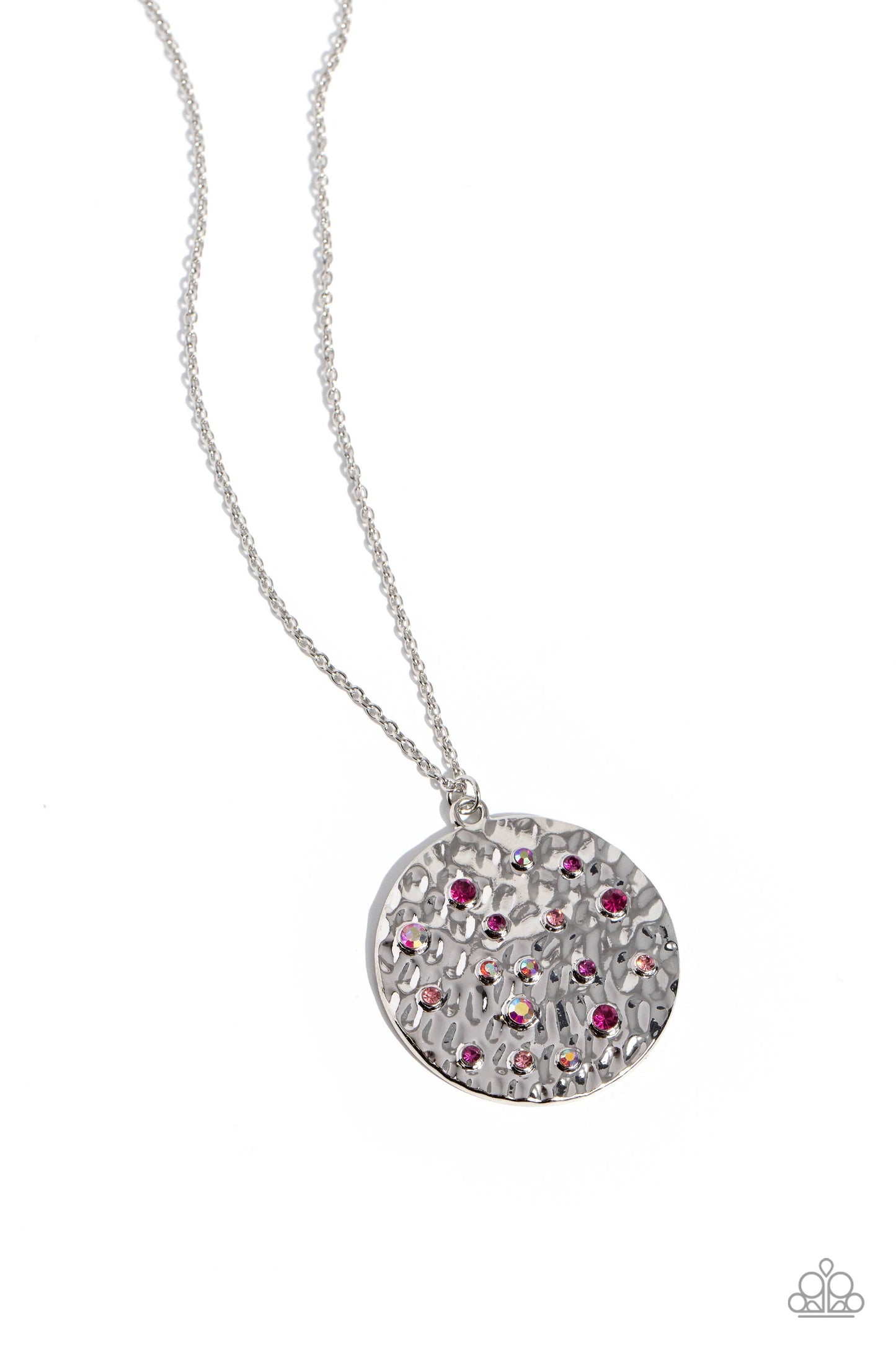 COMET Below - Pink Necklace - Paparazzi Accessories