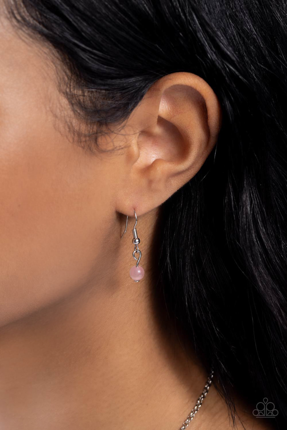 Floral Crowned - Pink Necklace - Paparazzi Accessories