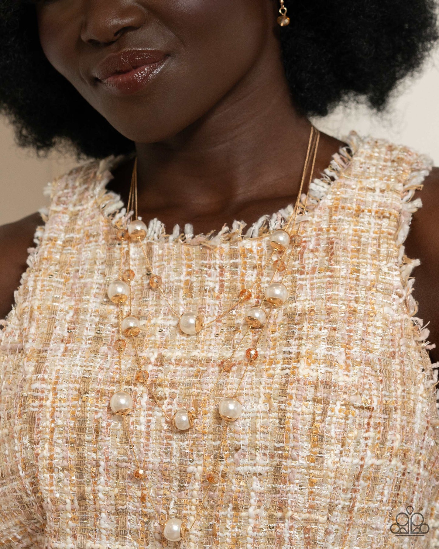 Glistening Gamut - Gold - Paparazzi Accessories