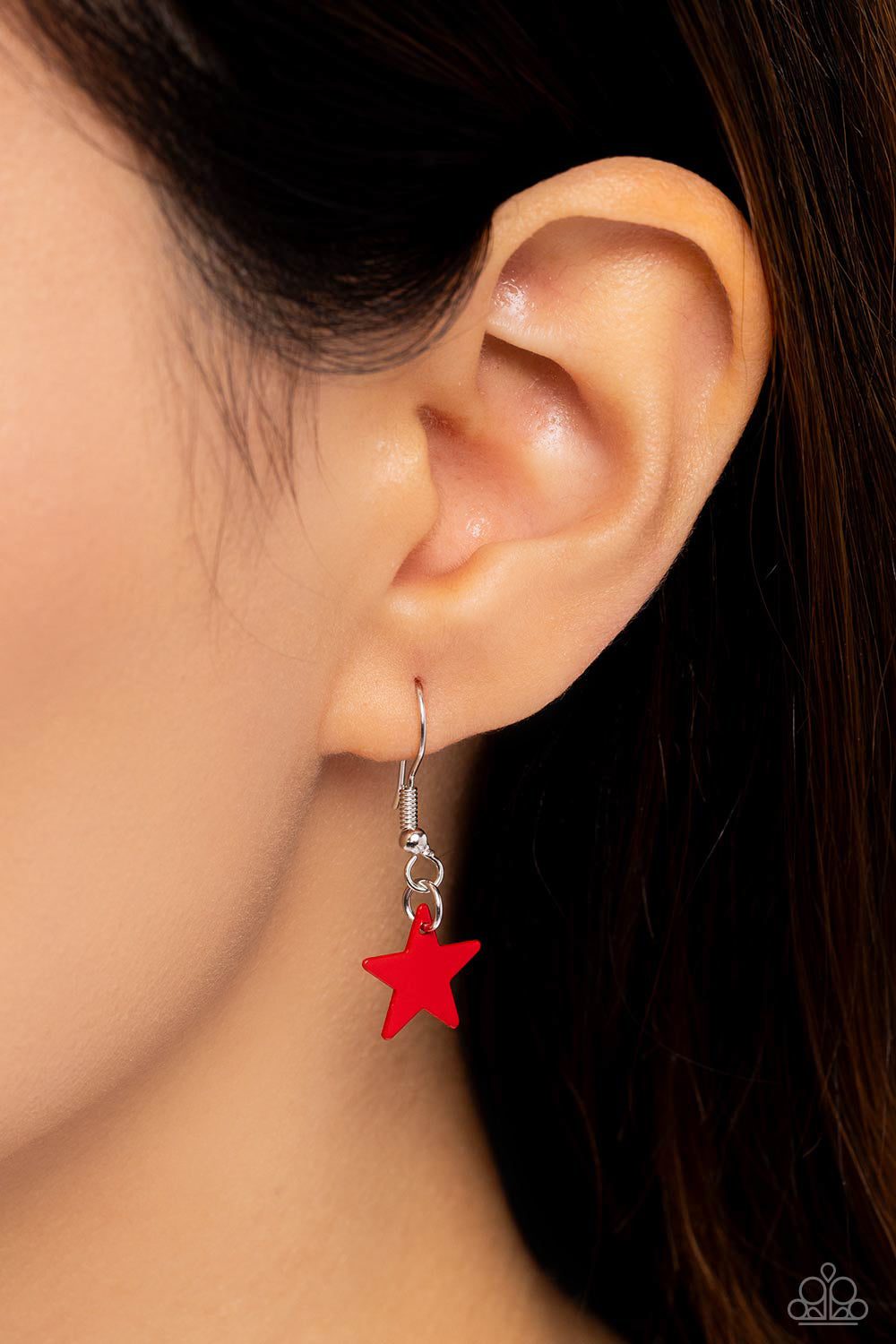 Starstruck Season - Red Star Necklace - Paparazzi Accessories