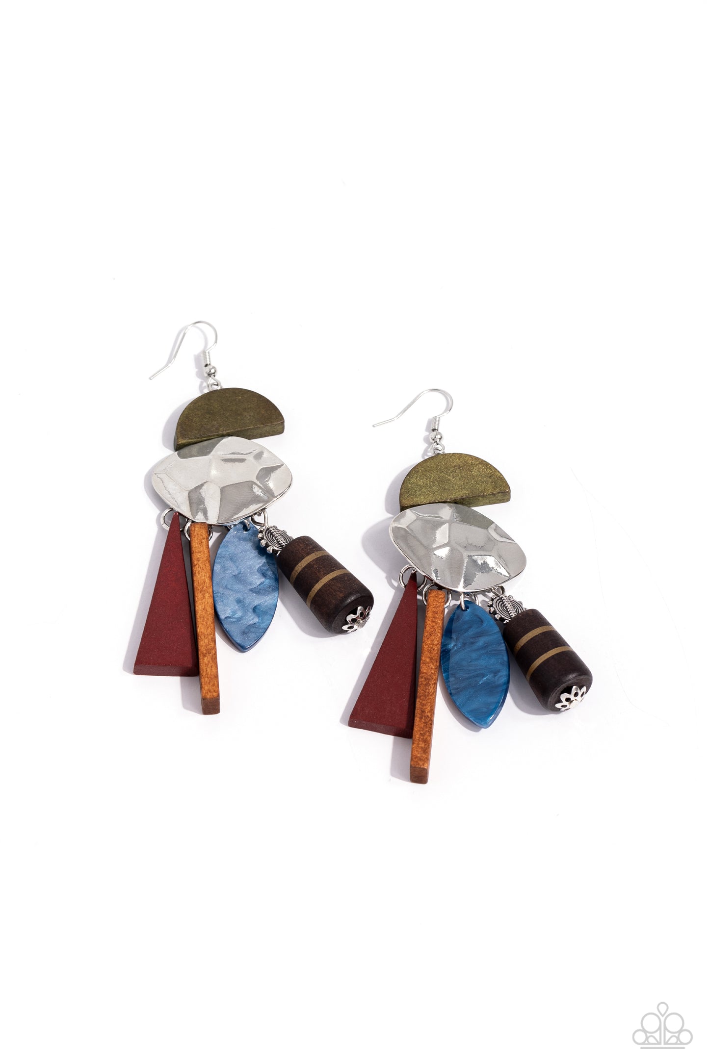 Textured Talisman - Multi - Paparazzi Accessories
