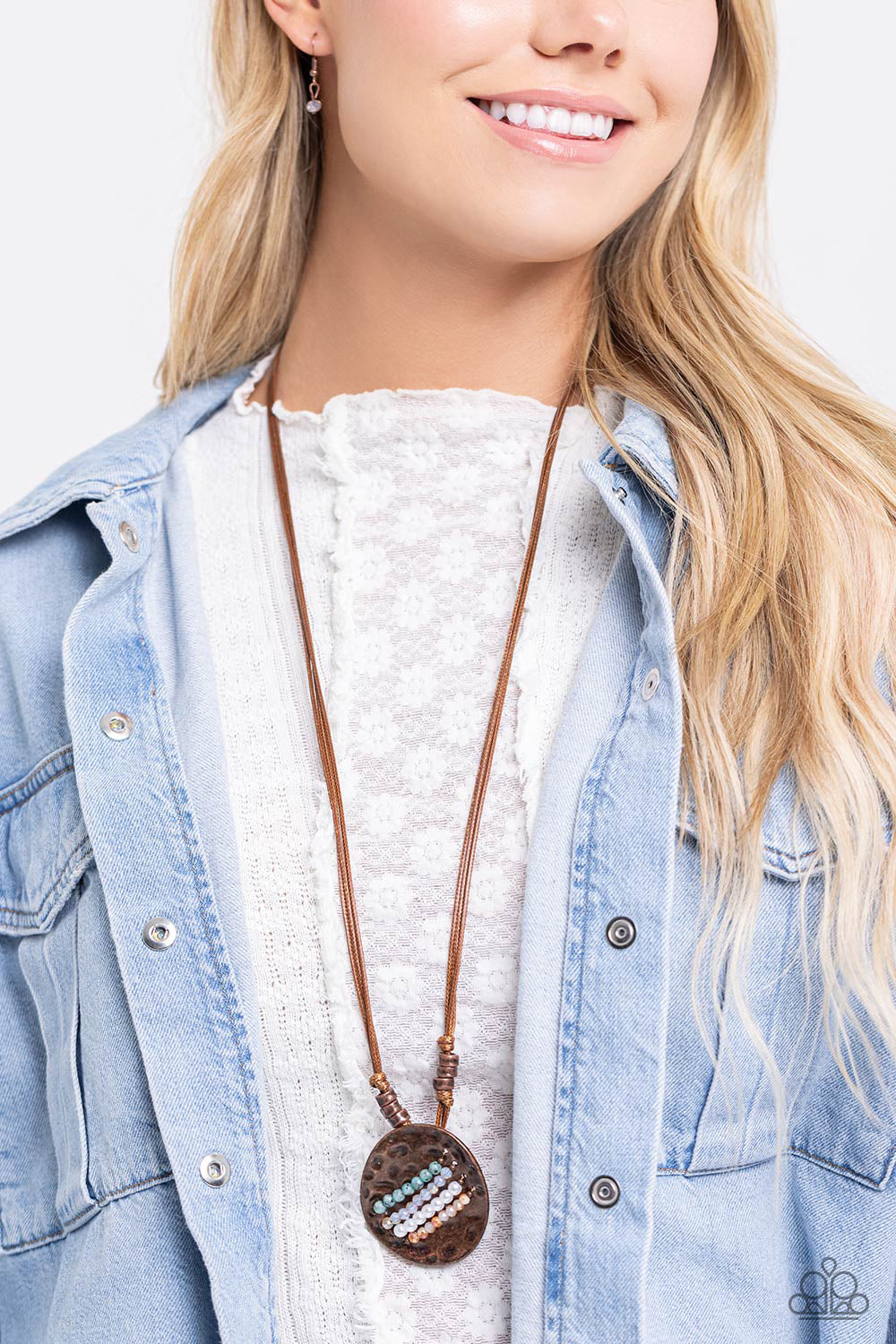 Handcrafted Hallmark - Copper Pendant Necklace - Paparazzi Accessories
