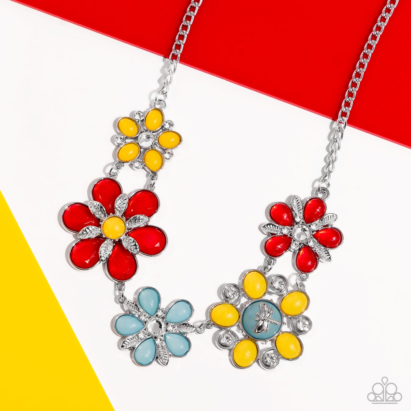 Dragonfly Decadence - Red Necklace - Paparazzi Accessories