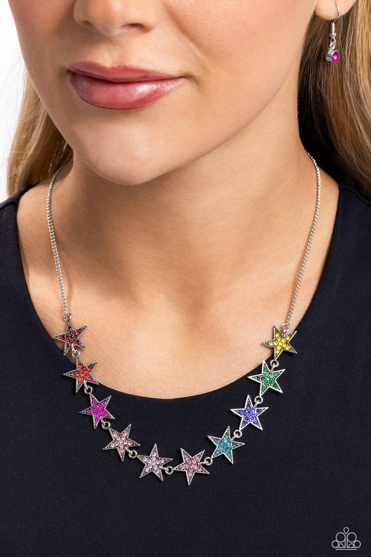 Star Quality Sensation - Multi Necklace - Paparazzi Accessories