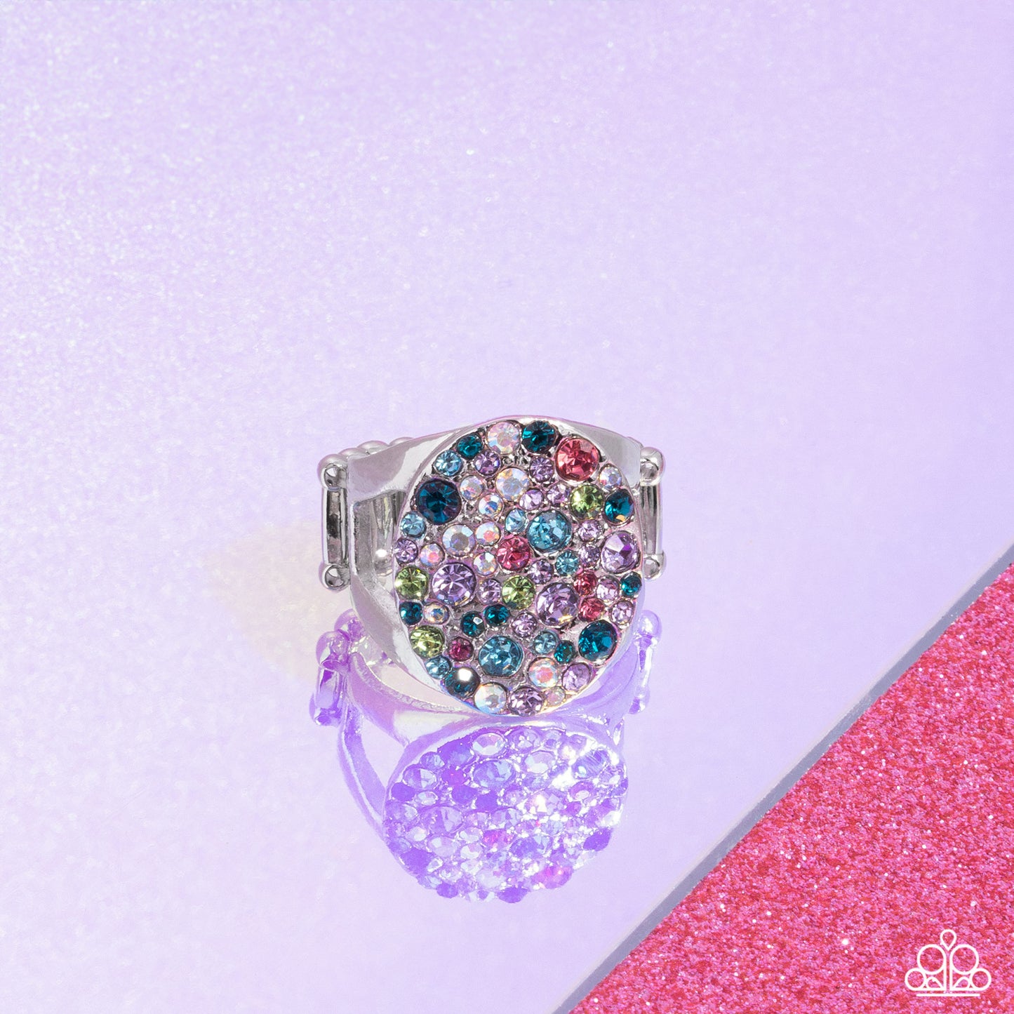 Pampered Pattern - Multi Ring - Paparazzi Accessories
