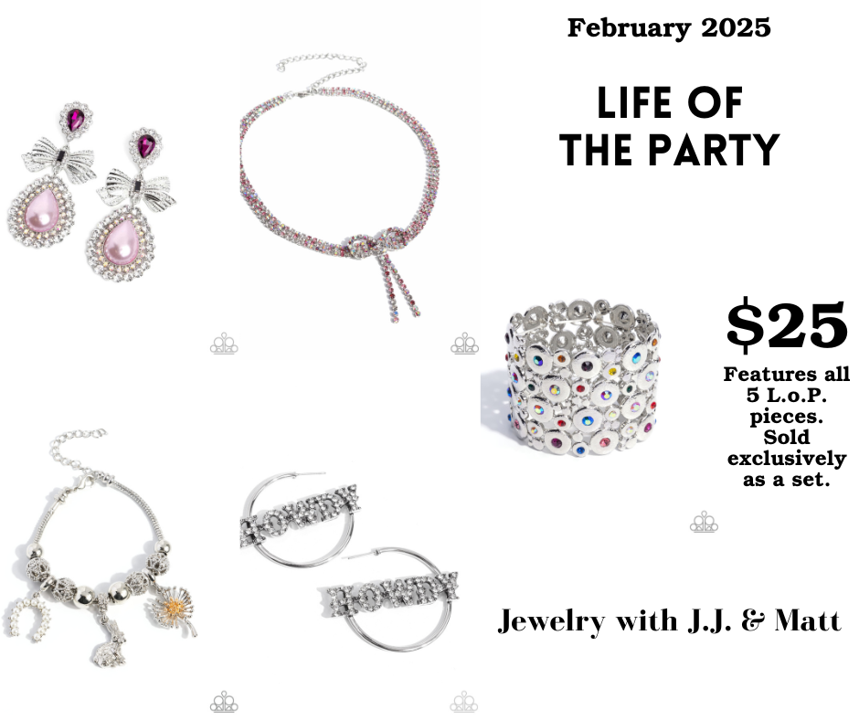 “Life of the Party” Exclusive Bundle - February 2025 - Paparazzi Accessories