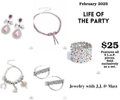 “Life of the Party” Exclusive Bundle - February 2025 - Paparazzi Accessories