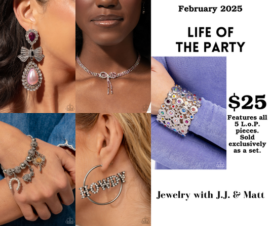 “Life of the Party” Exclusive Bundle - February 2025 - Paparazzi Accessories