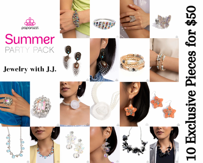 Summer Party Pack 2024 - Paparazzi Accessories - 10 Exclusive Pieces