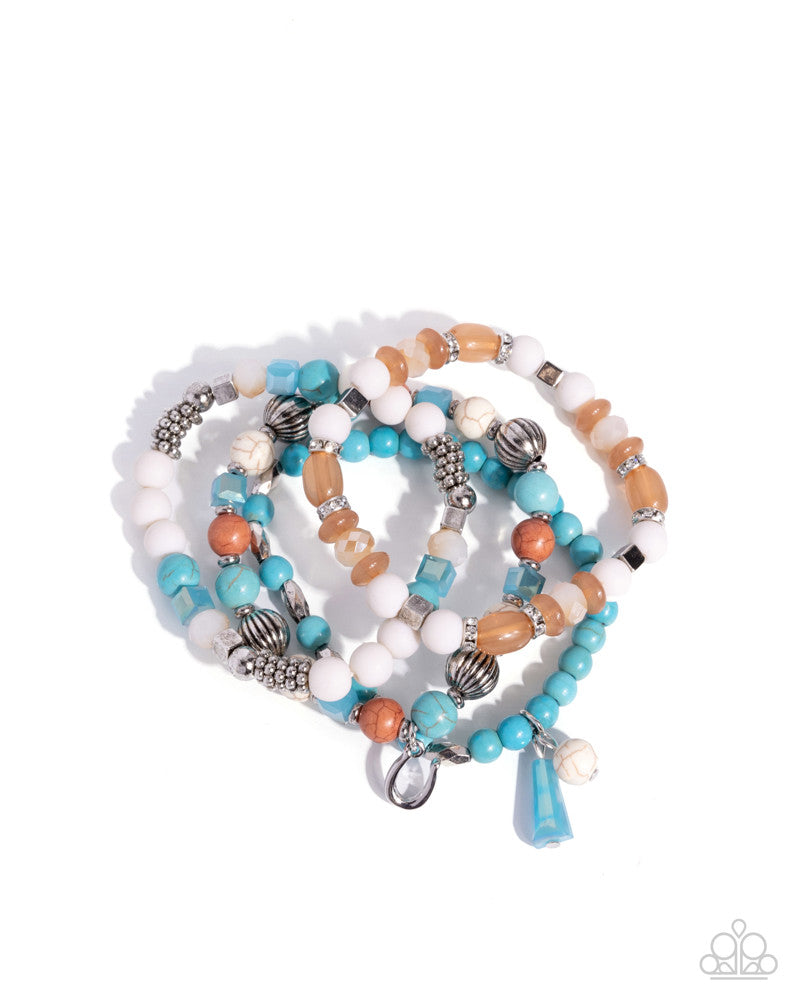 Marbled Mashup - Multi - Summer Party Pack 2025 Exclusive - Paparazzi Accessories