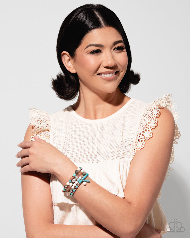 Marbled Mashup - Multi - Summer Party Pack 2025 Exclusive - Paparazzi Accessories