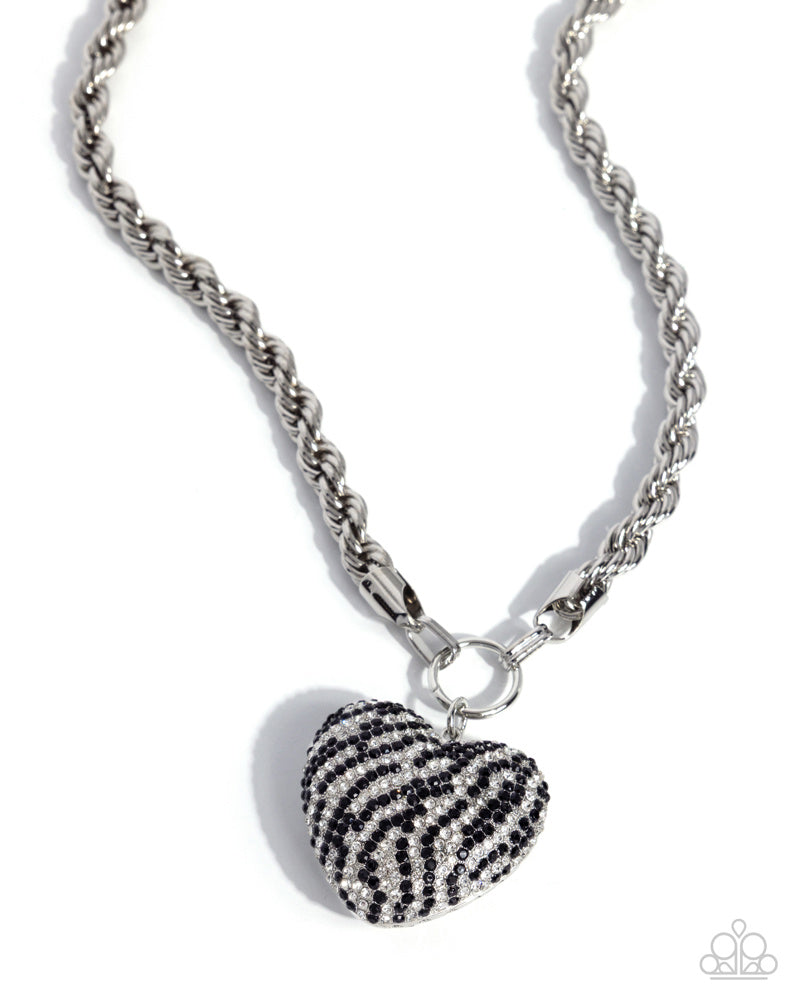 Striped Selfie - Black - April 2026 Life of the Party Exclusive
