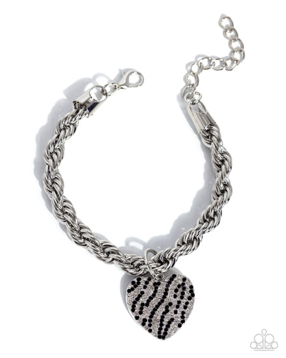 Striped Sentiment - Black - April 2026 Life of the Party Exclusive