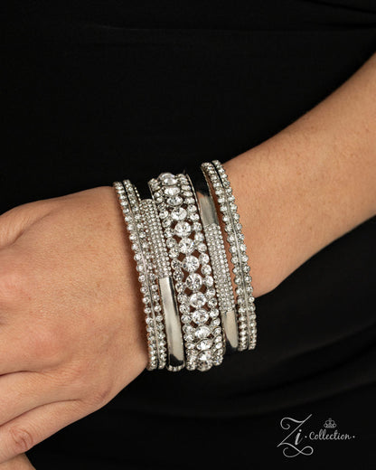 Dynamic Debut - White - 2026 Zi Collection Bracelet