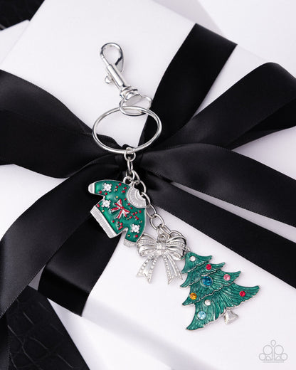 Holiday Moments BUNDLE - Multi - Christmas Paparazzi Bag Charm - November 2025 Week 2 Exclusive (Copy)