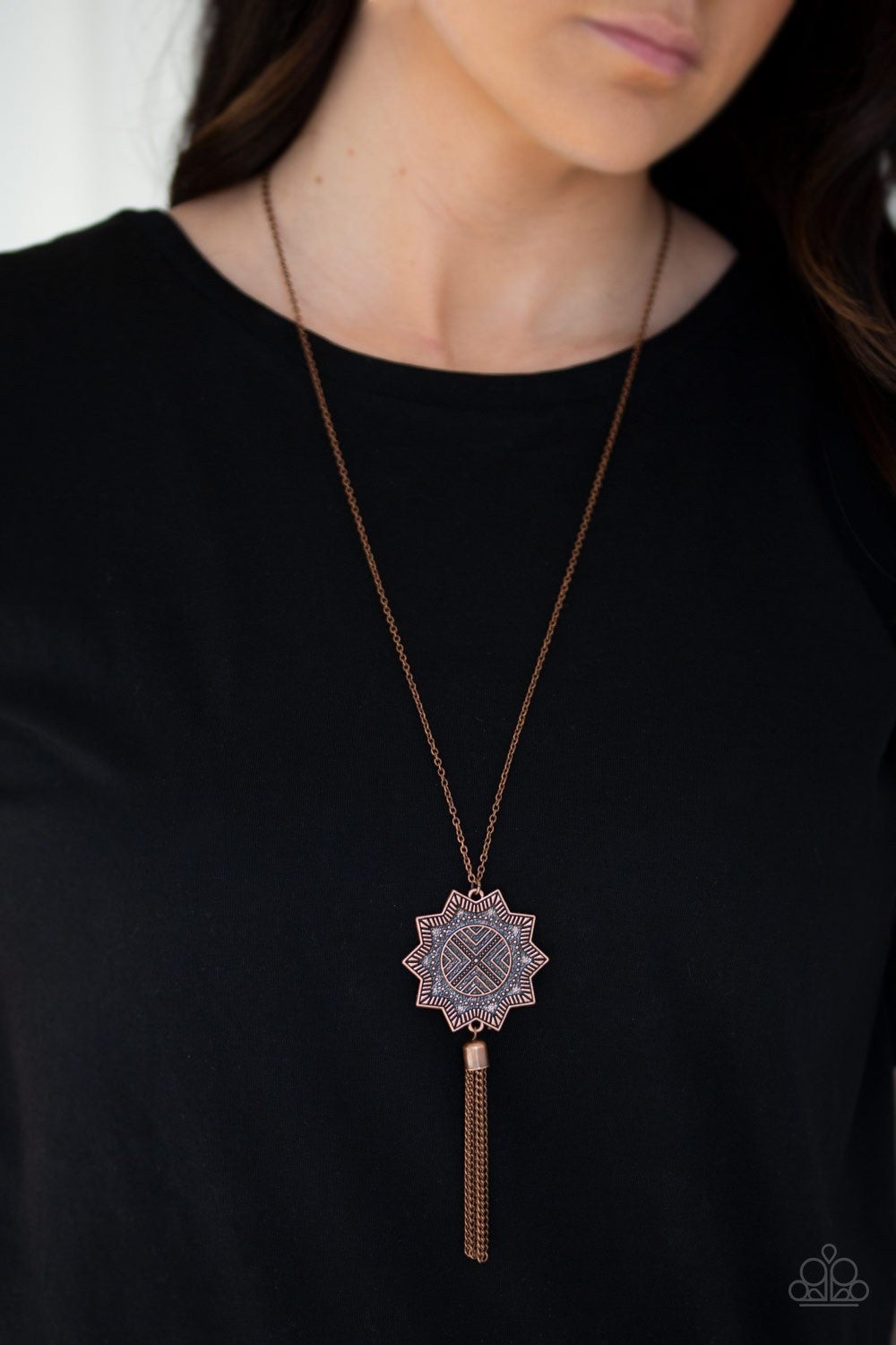 From Sunup To Sundown - Copper Necklace - Paparazzi Accessories