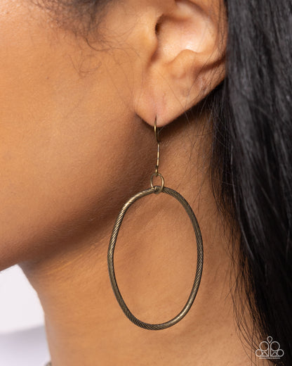 Move On OVAL! - Brass