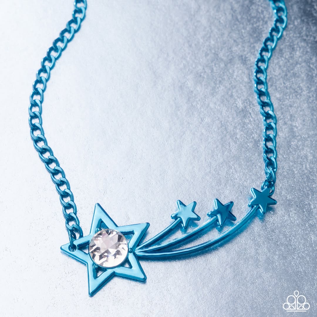 Gimme the Glitz Exclusive Piece #8 - February 2025 - Blue Star Necklace