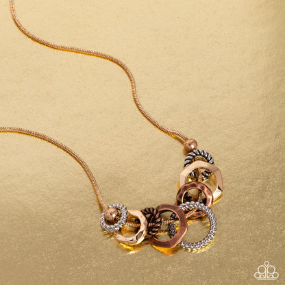 Mechanical Mischief - Multi Necklace - Paparazzi Accessories