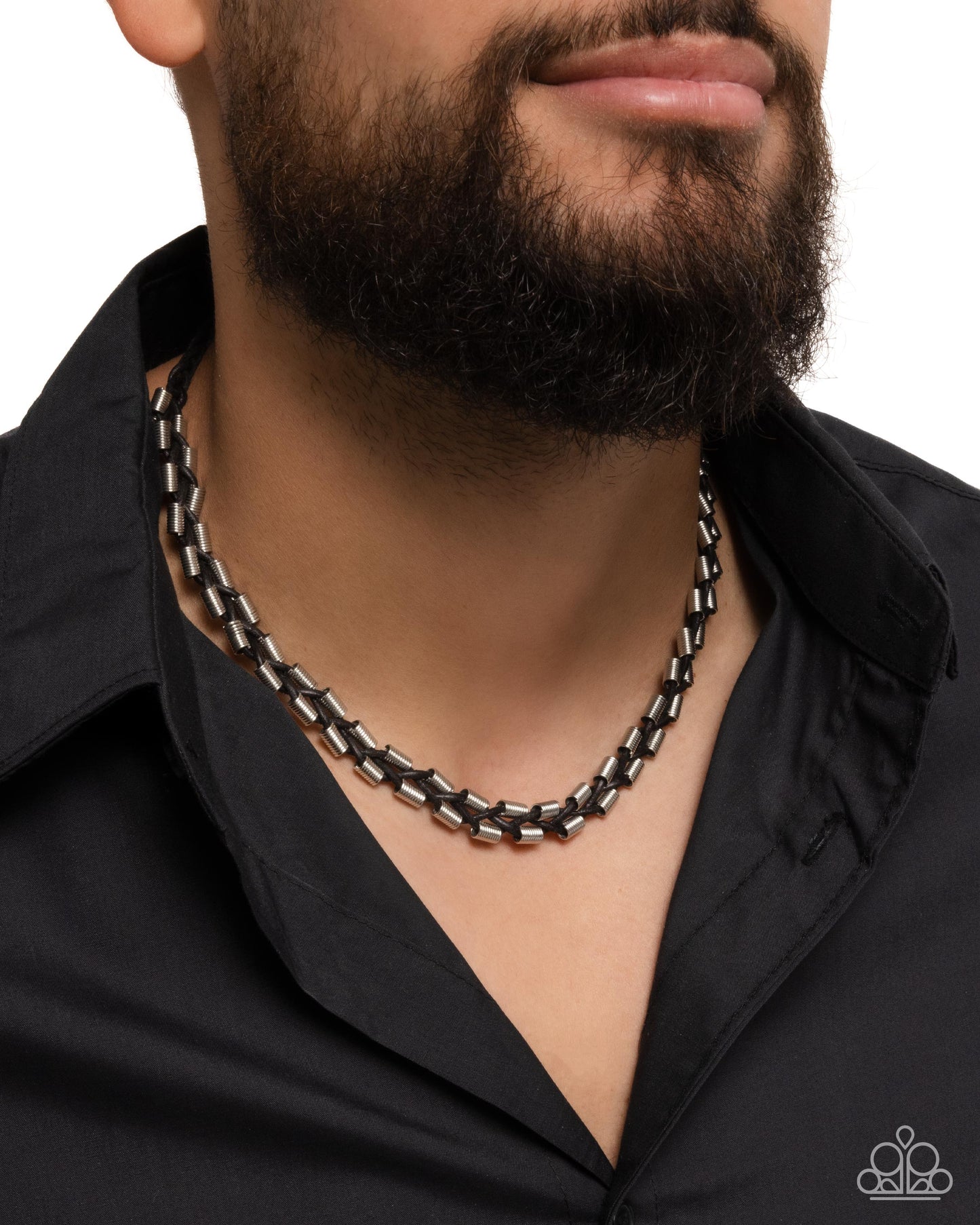 Rogue Renegade - Black Urban Necklace - Paparazzi Accessories