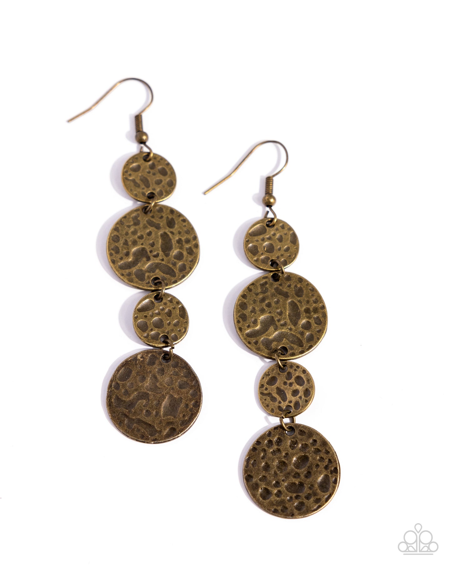 Texture Tutorial - Brass Fishhook Earrings - Paparazzi Accessories
