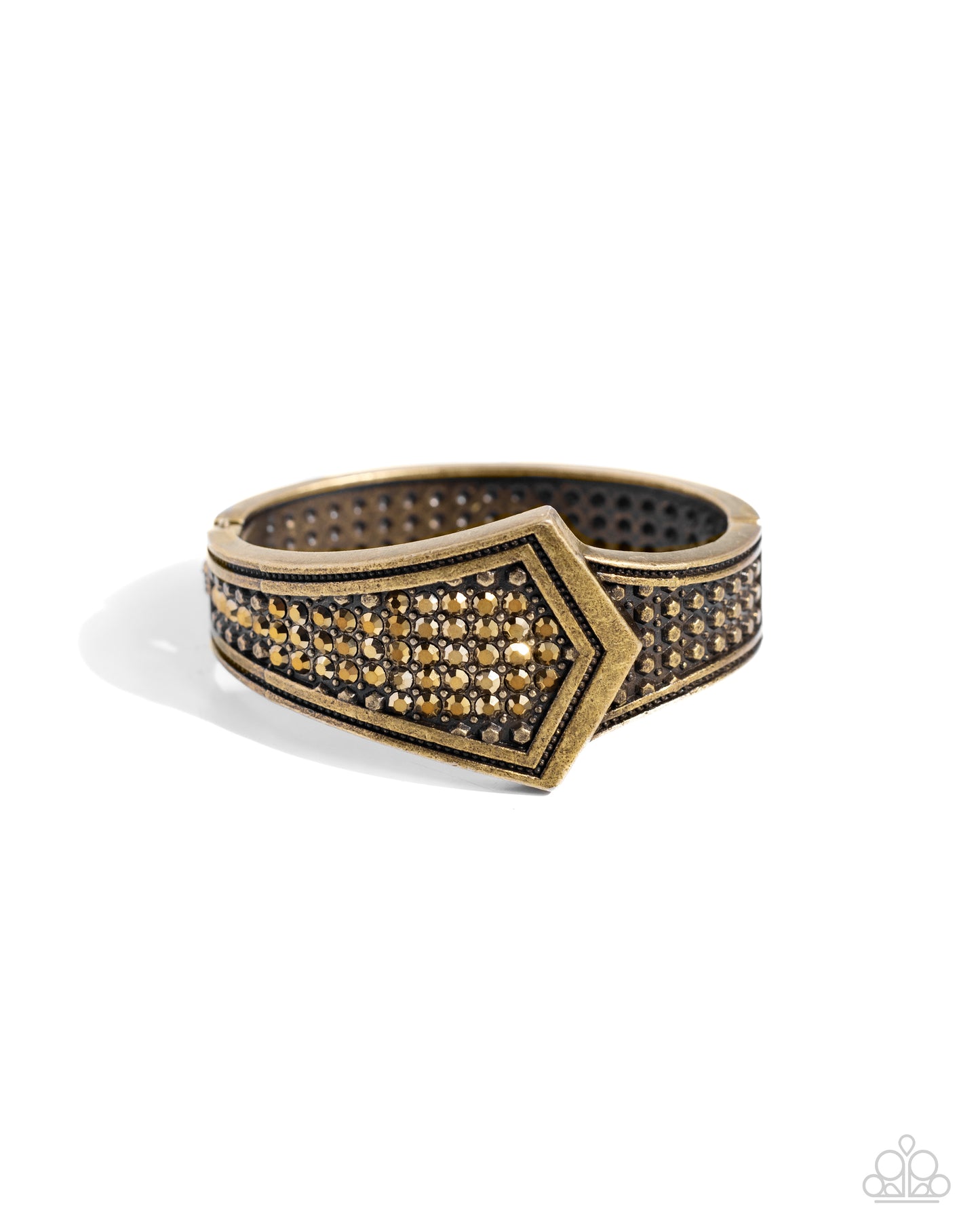 Order of the Arrow - Brass Hinge Bracelet - Paparazzi Accessories