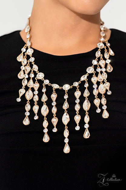 Alluring - Gold Zi Collection Necklace - Paparazzi Accessories