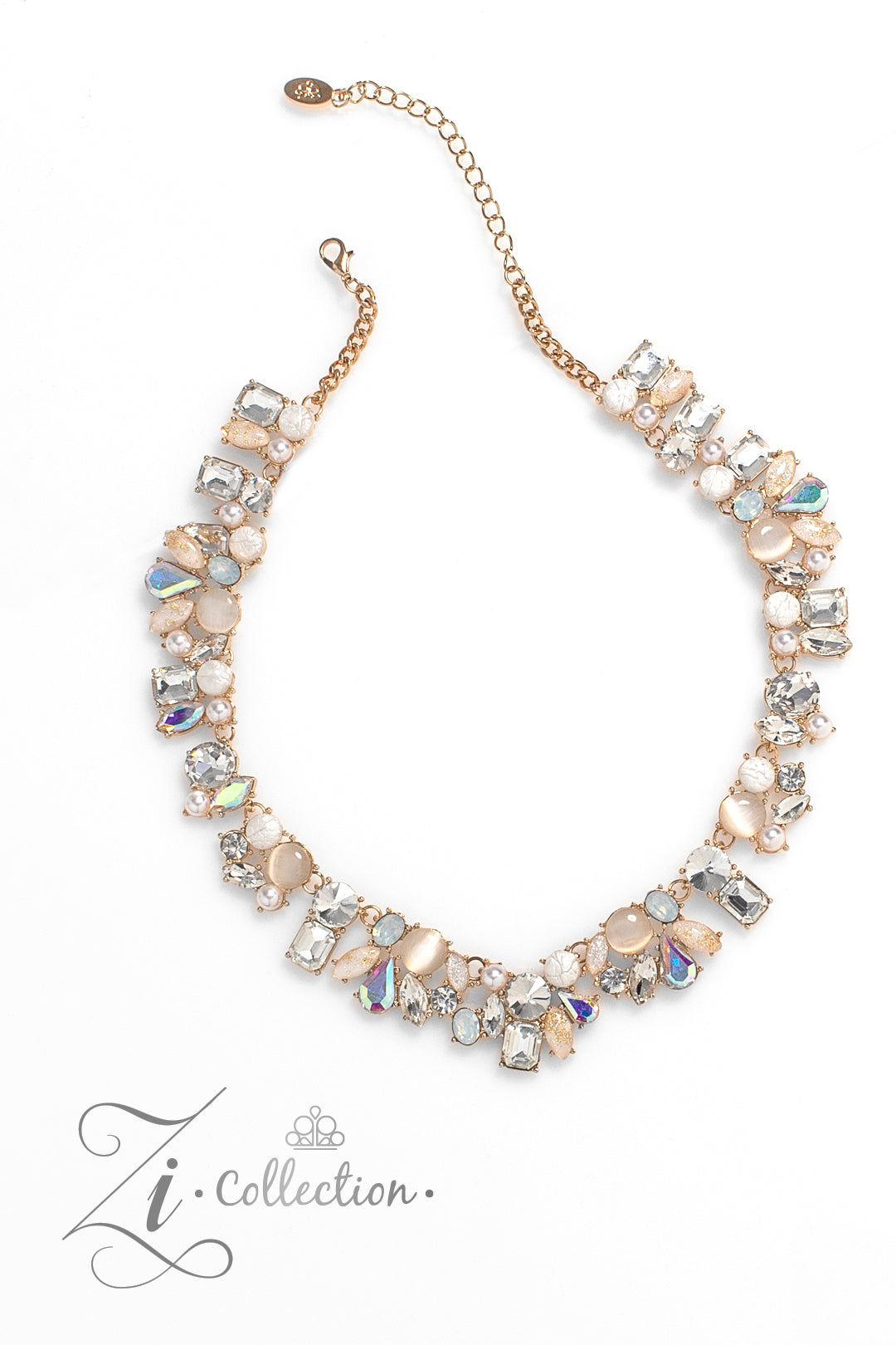 Enchanting - Gold Zi Collection Necklace - Paparazzi Accessories