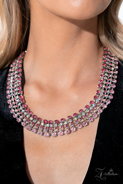 Flirtatious - Pink Zi Collection Necklace - Paparazzi Accessories