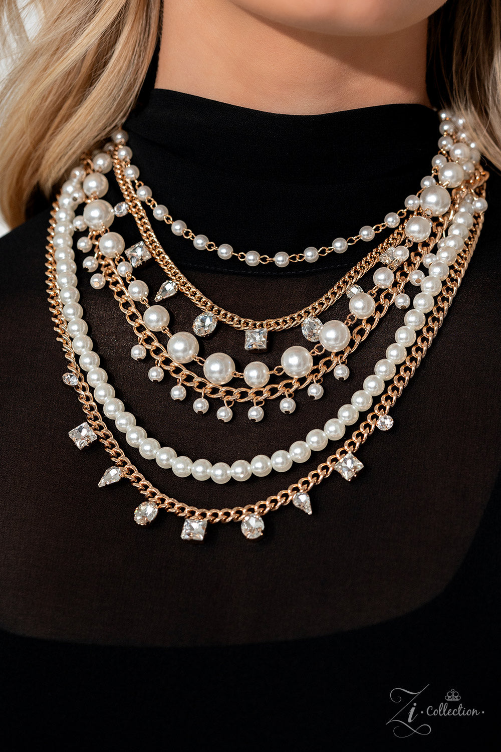 Aristocratic - Gold Zi Collection Necklace - Paparazzi Accessories