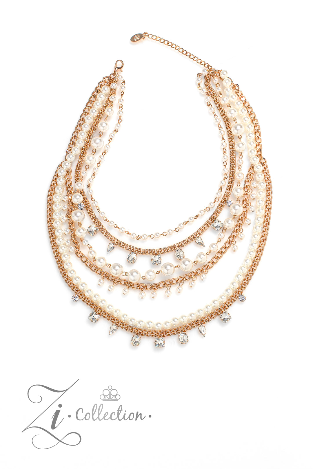 Aristocratic - Gold Zi Collection Necklace - Paparazzi Accessories