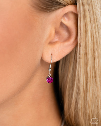 Poetically Painted - Orange Necklace - Paparazzi Accessories