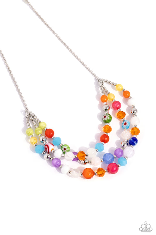 Summer Scope - Multi Necklace - Paparazzi Accessories