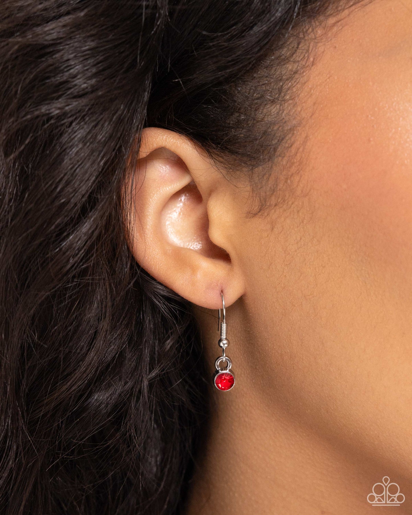 Birthstone Beauty - Red Necklace - Paparazzi Accessories