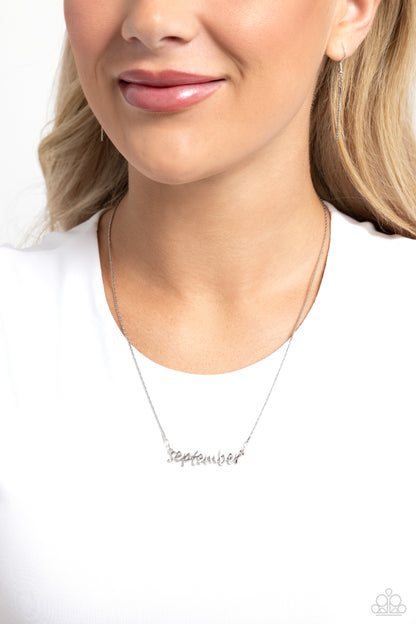 Birth Month Bling - September - Silver