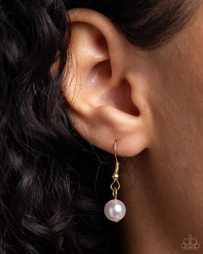 Painted Pageantry - Multi Beaded Gold Layered Necklace - Paparazzi Accessories